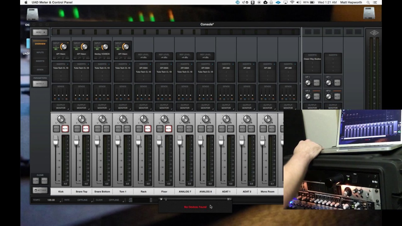 How to use UA Apollo w/ both Thunderbolt and FireWire to Swap Between Mac Pro and MacBook Pro