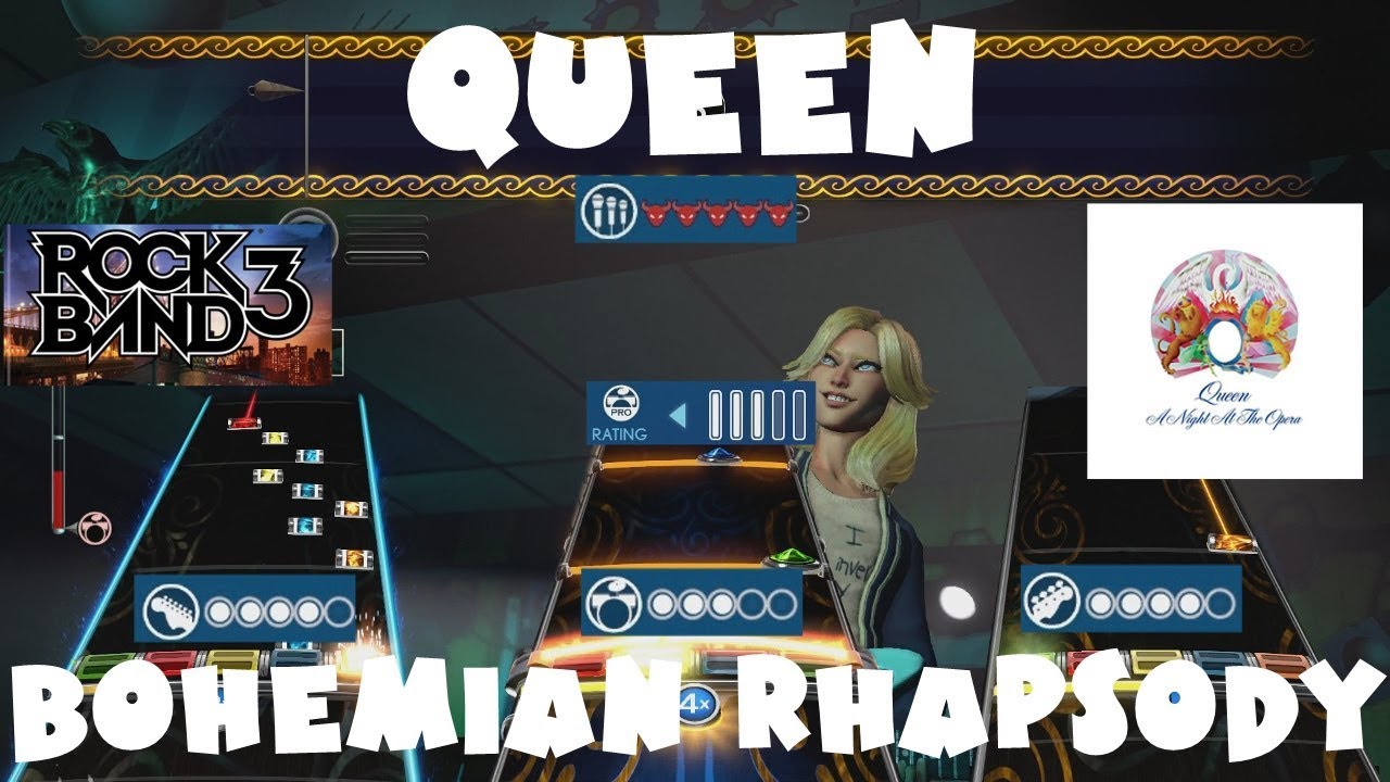 Queen - Bohemian Rhapsody - Rock Band 3 Expert Full Band