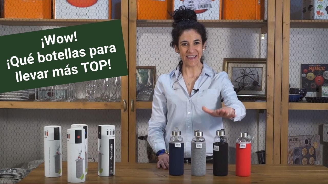 Botellas de cristal Yoko Design
