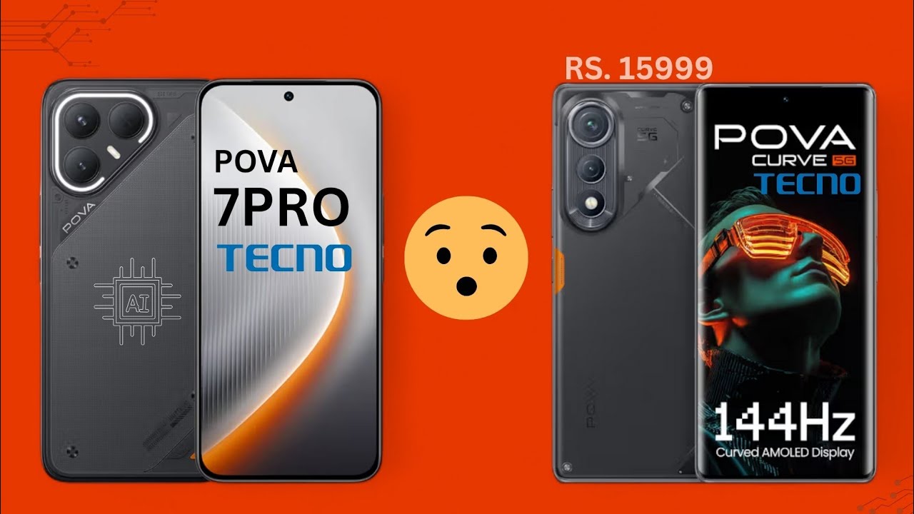 Tecno Pova 7 Pro vs Tecno Curve 🔥 Full Comparison | Best budget 5G smartphone