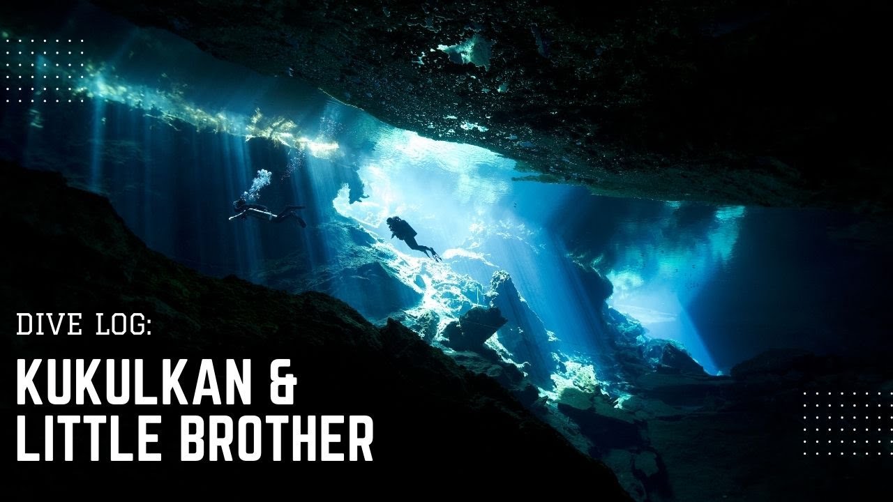 Scuba Diving in the Kukulkan and Little Brother Cenotes.