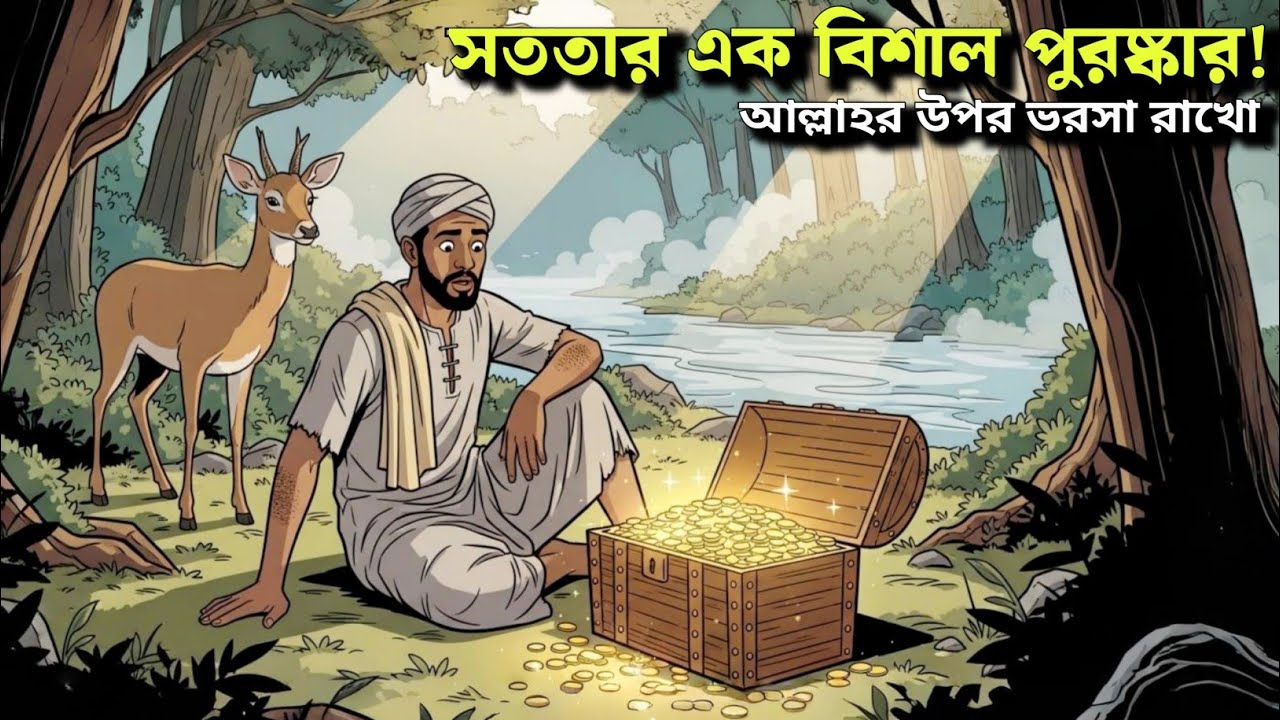 সততার এক বিশাল পুরস্কার | আল্লাহর উপর ভরসা রাখো | গরীব কাঠুরিয়ার ইসলামিক কাহিনী | Islamic Voice TV