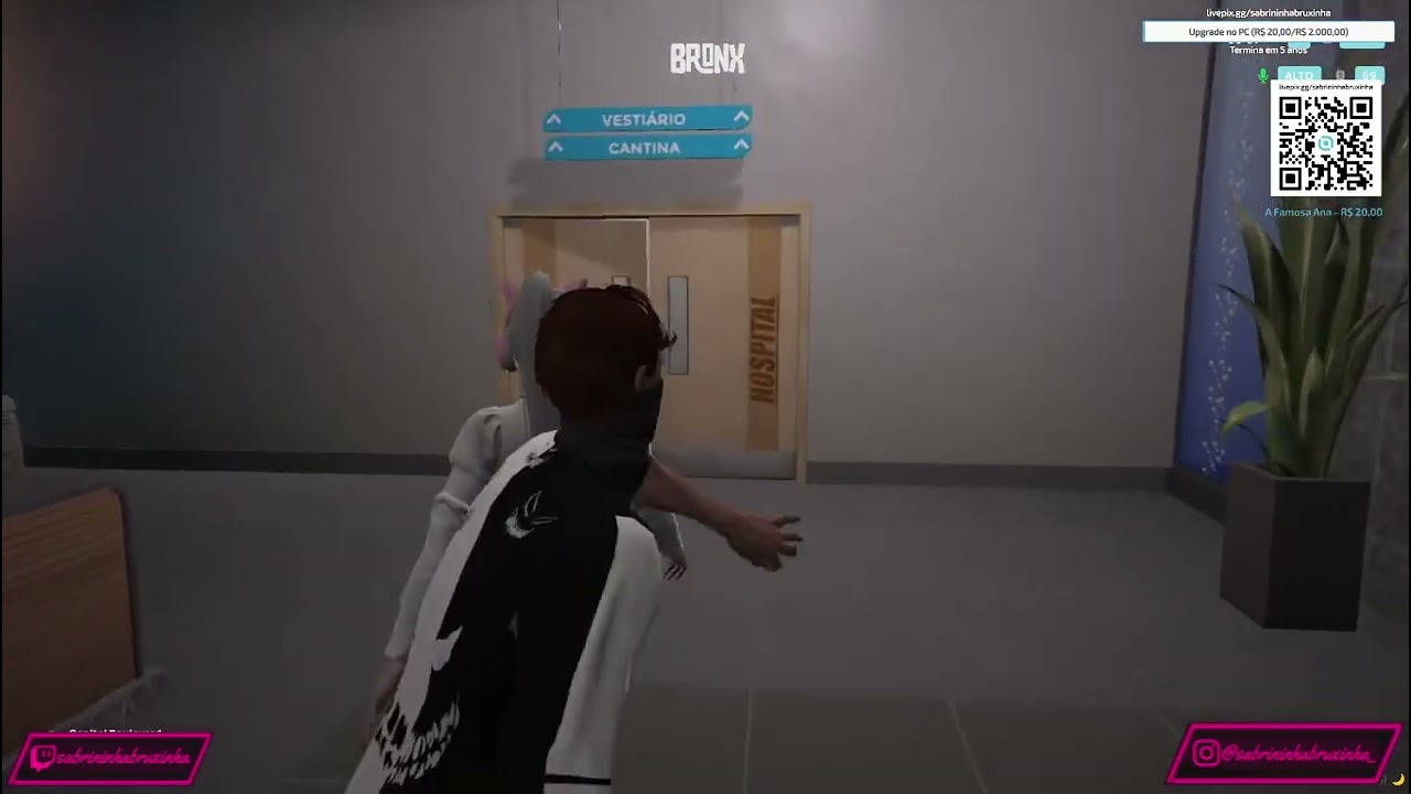 Sabrina e Ana agredidas na BRONX #bronxroleplay | #sabrininhabruxinha em #Twitch