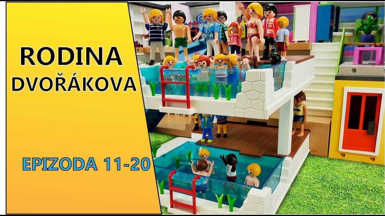 Playmobil příběh Rodina Dvořákova: 10 Dílů | Příběhy pro děti | Videokompilace česky | Epizoda 11-20