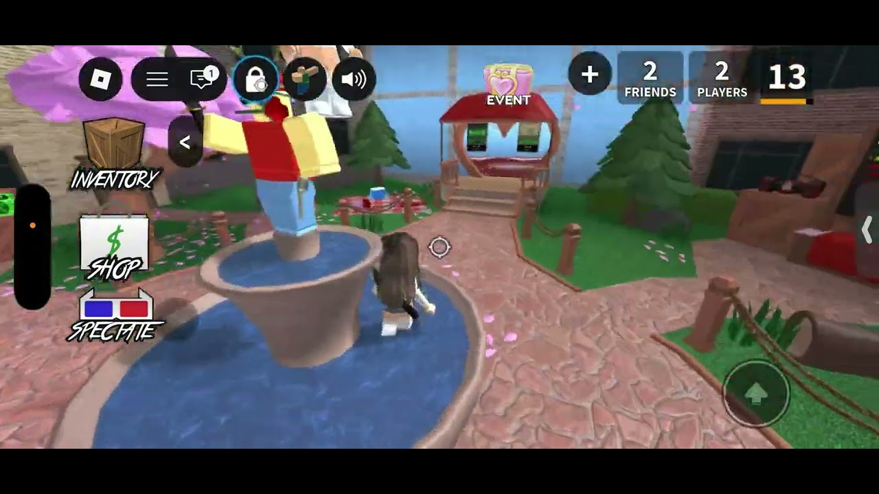 Playing MM2 end with my friend 1vs1 !!!!!😂😂😂😂￼