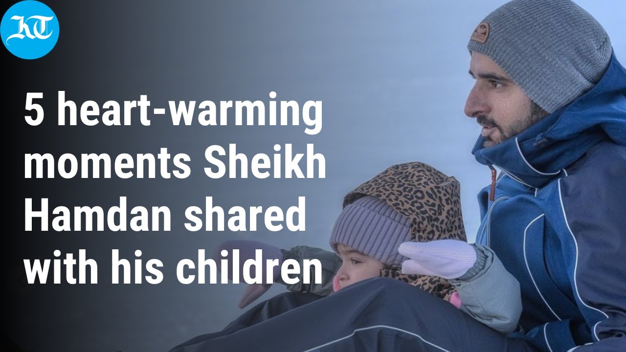 5 heart-warming moments Sheikh Hamdan shared with his children