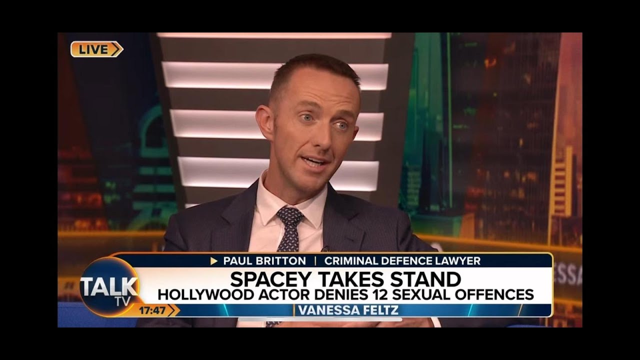 KEVIN SPACEY TAKES THE STAND | Top Criminal Defence Lawyer | Paul Britton | TalkTV