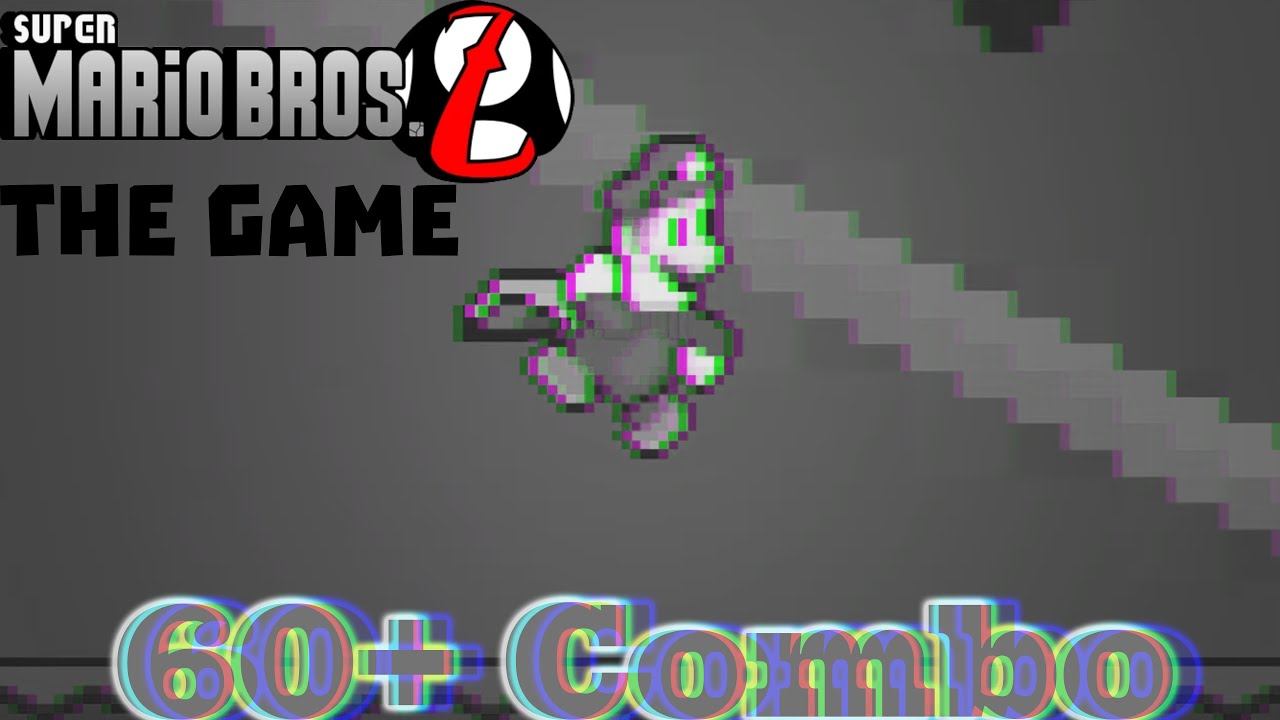 60+ Combo With Cape Luigi - SMBZ The Game (4K 60FPS)