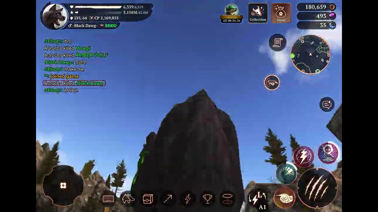 Leveling up and claiming pack bounty!