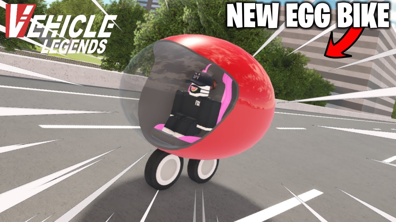 NEW EGG BIKE! REVIEW! (Roblox Vehicle Legends)