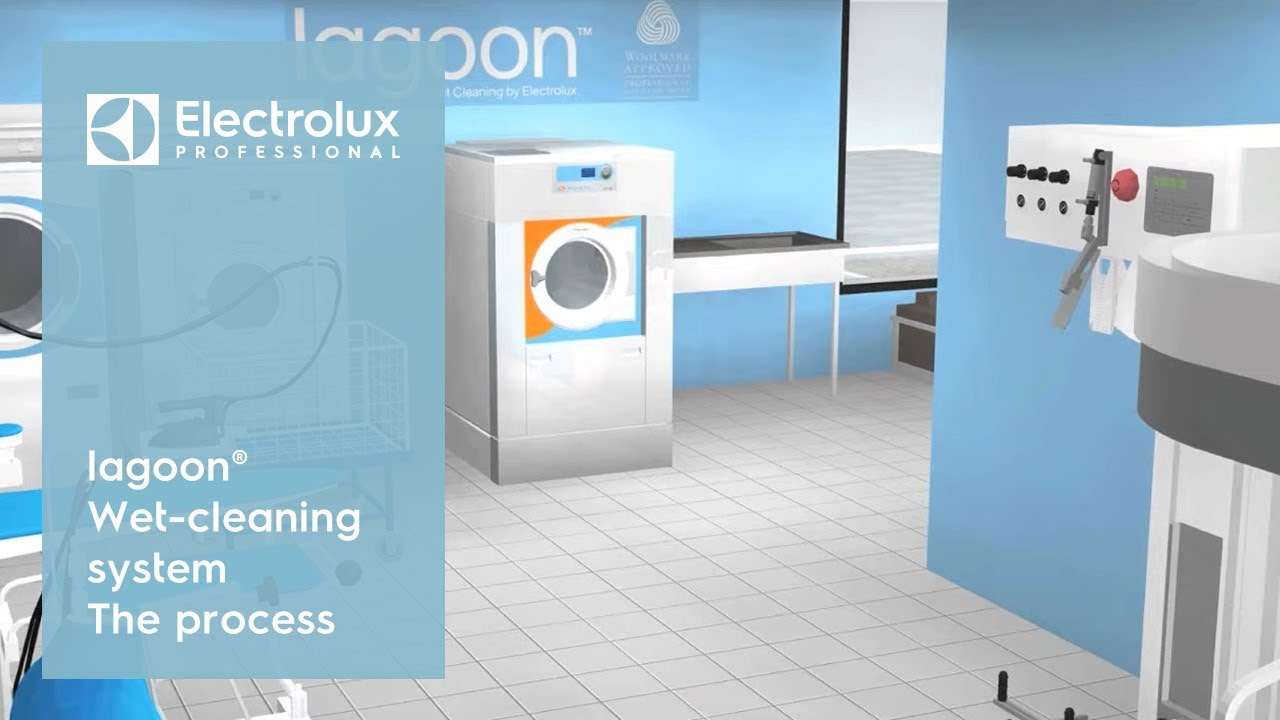 lagoon® Wet-cleaning system - The process | Electrolux Professional