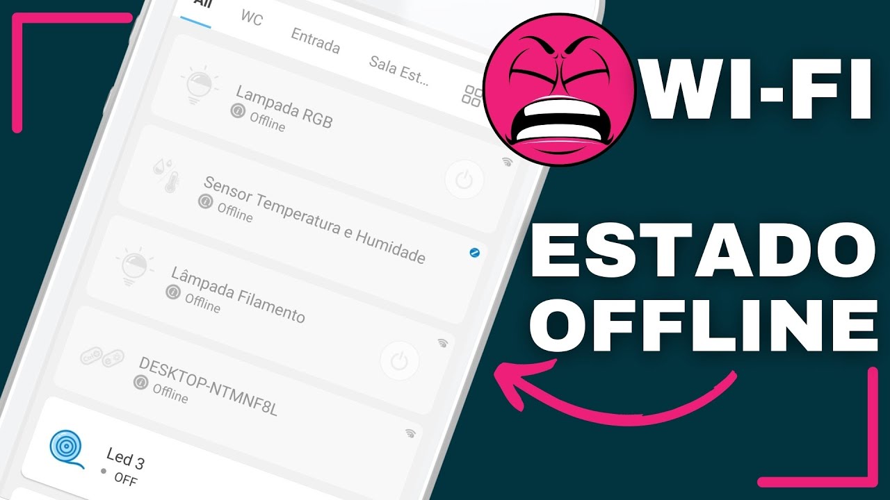COMO RESOLVER Sonoff Offline em dispositivos WIFI