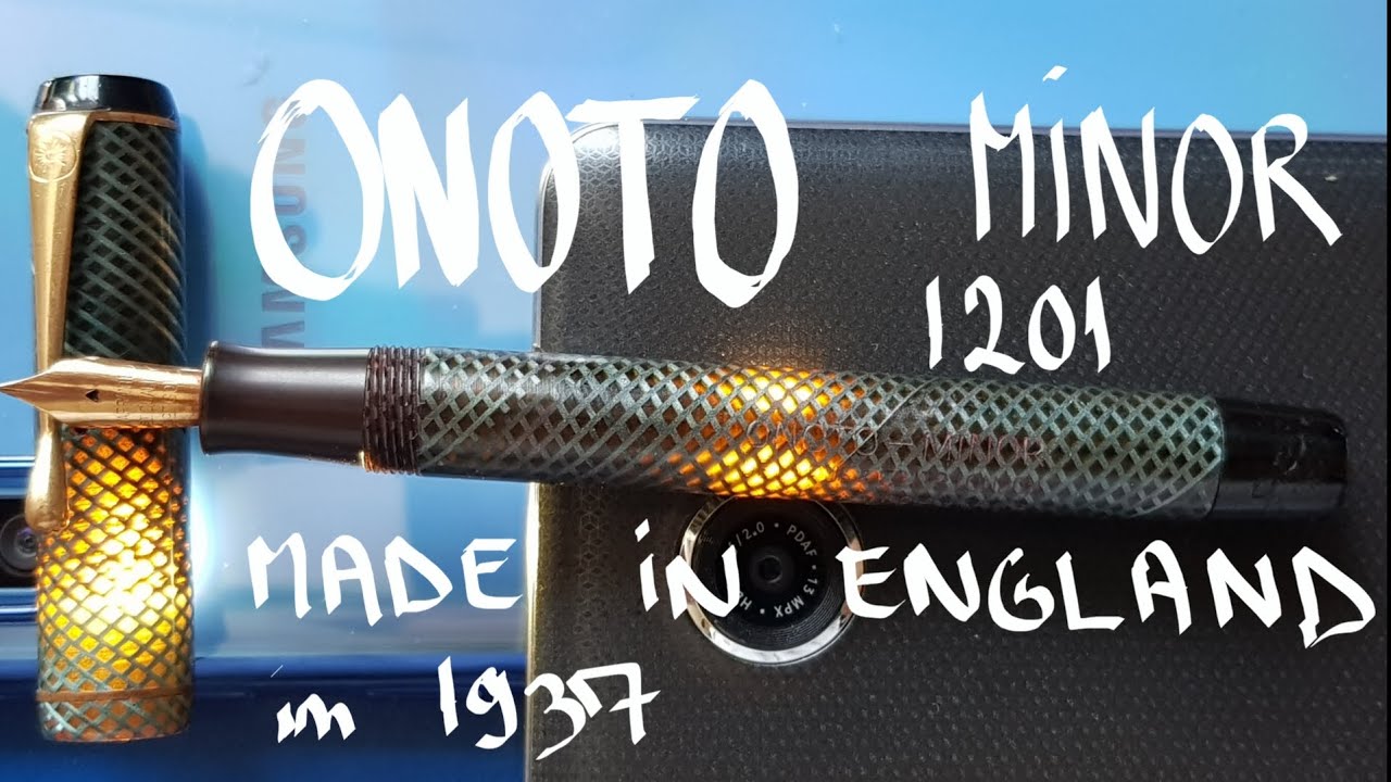 ONOTO Minor 1201 from 1937 Fountain Pen Review