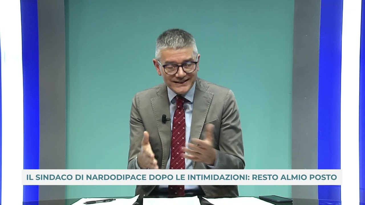 IL SINDACO DI NARDODIPACE DOPO LE INTIMIDAZIONI: RESTO ALMIO POSTO
