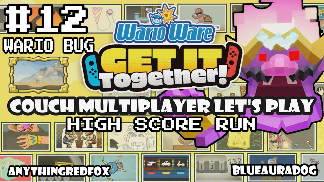 [High Score] [Let's Play] [Couch Co-Op] WarioWare: Get It Together! Wario Bug [Nintendo Switch]