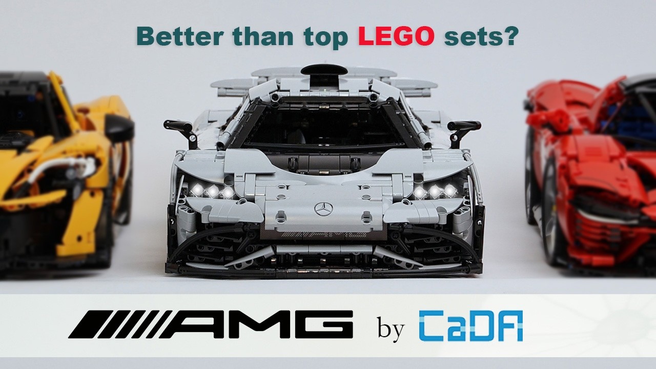 Сможет ли CaDA Mercedes AMG ONE конкурировать с LEGO Technic?