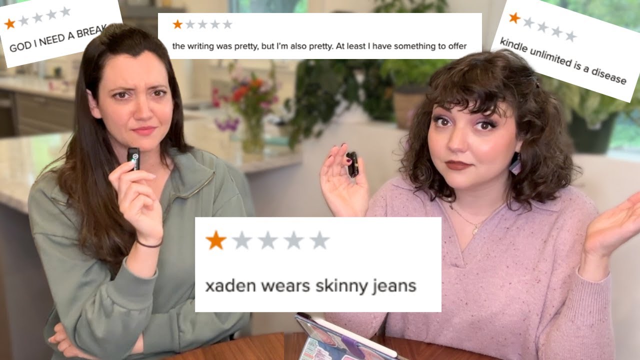 Guessing books based on their 1 star reviews (& then questioning each other's reading taste)