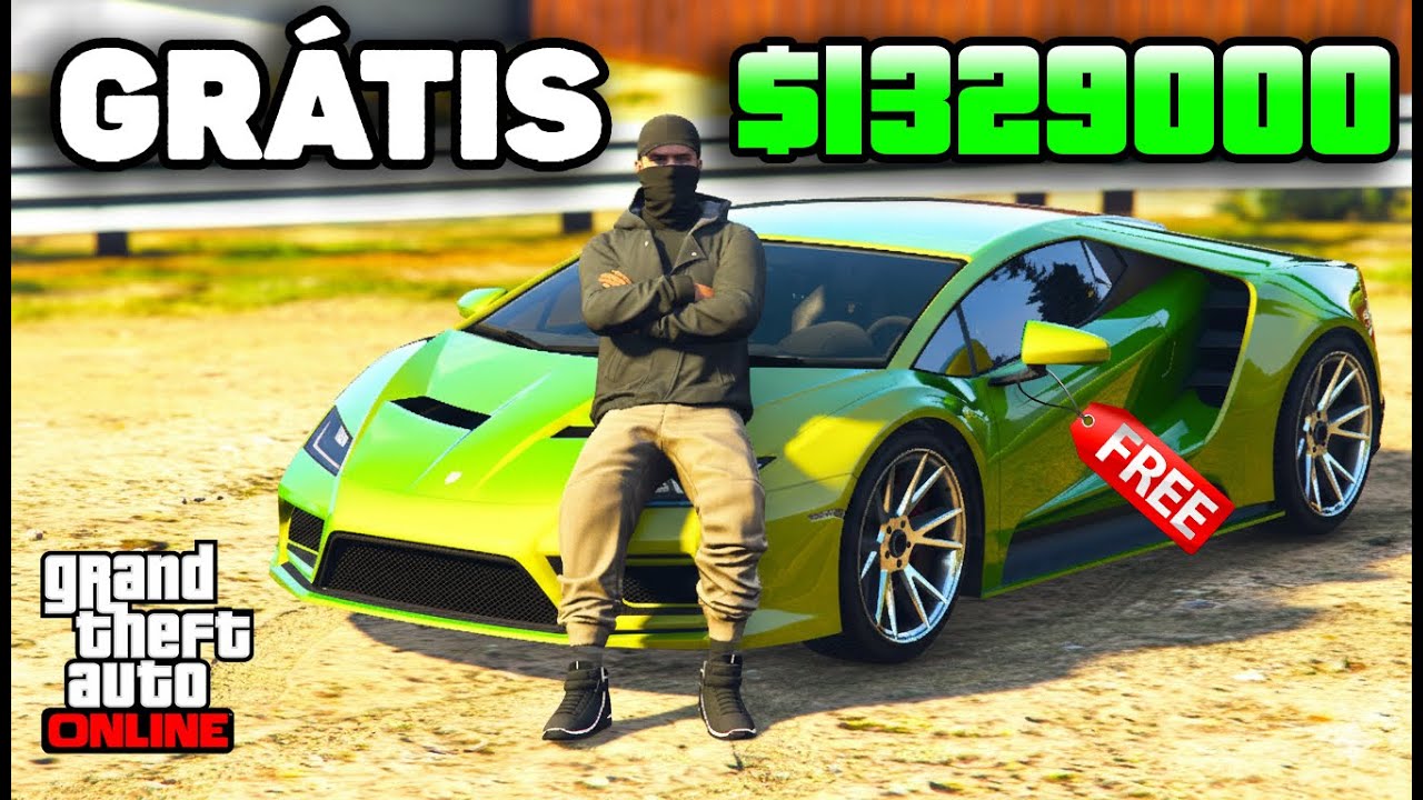 CARRO NO VALOR DE $1,3 MILHÕES DE GRAÇA NO GTA 5 ONLINE ( 100% DE CHANCE DE CONSEGUIR DE PRIMEIRA )