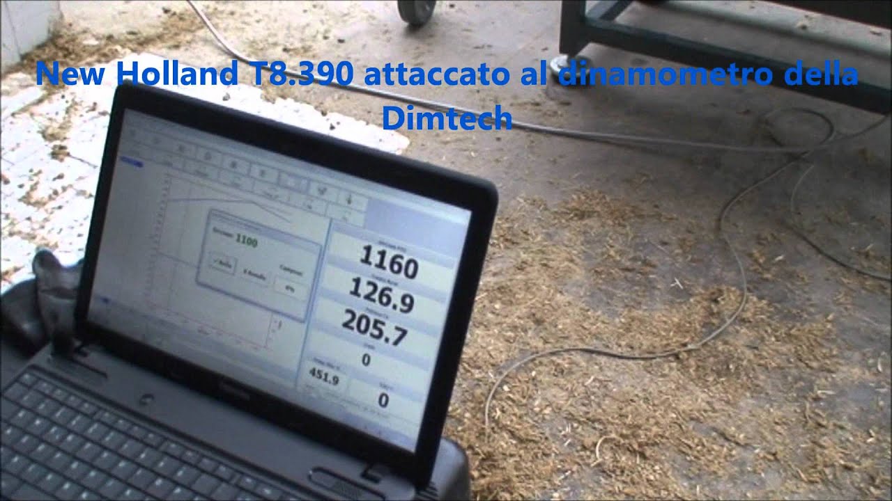 Fendt 939 vs New Holland T8.390 prova al Dinamometro