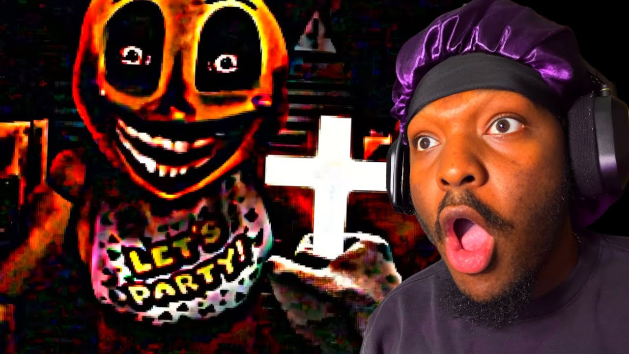 FNAF 2 BUT ITS IN H3LL... [Fnaf VHS Reactions]