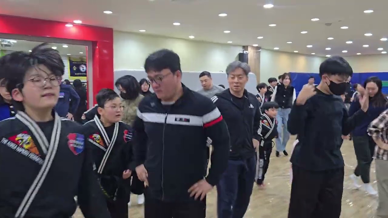 스포츠 리듬트레이닝 공개수업2부 [학부모님 열정 최고]#리듬트레이닝 #합기도 ##인천대석사합기도 #공개수업