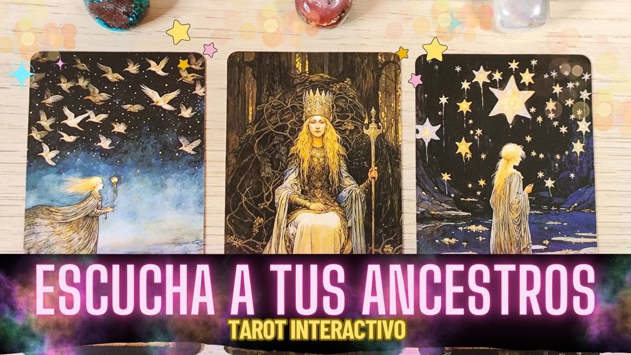 ¿Qué Te Dicen Tus Ancestros? 💫 | Tarot Interactivo – Guía Espiritual