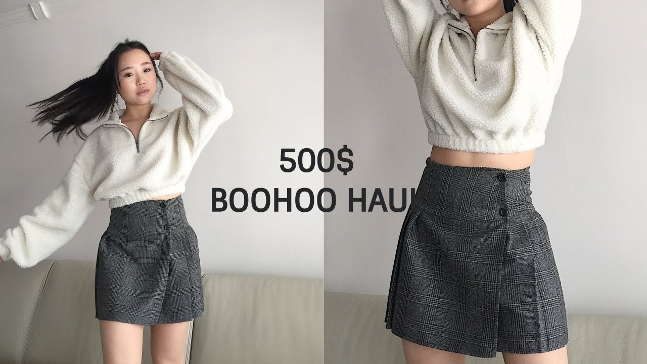 500$ BOOHOO SPRING BREAK TRY ON HAUL | THATTOMMYGIRL