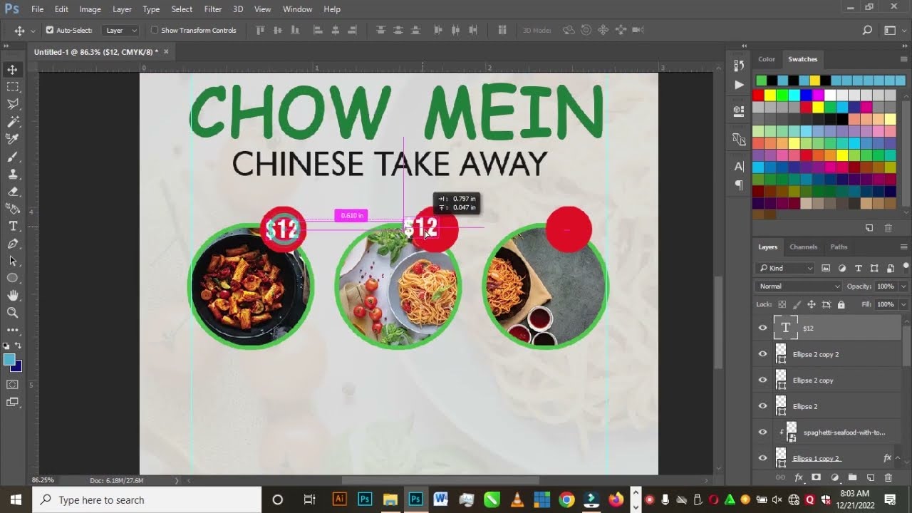 PHOTOSHOP: HOW TO DESIGN A ROLL UP BANNER AND ALSO MOCK IT UP