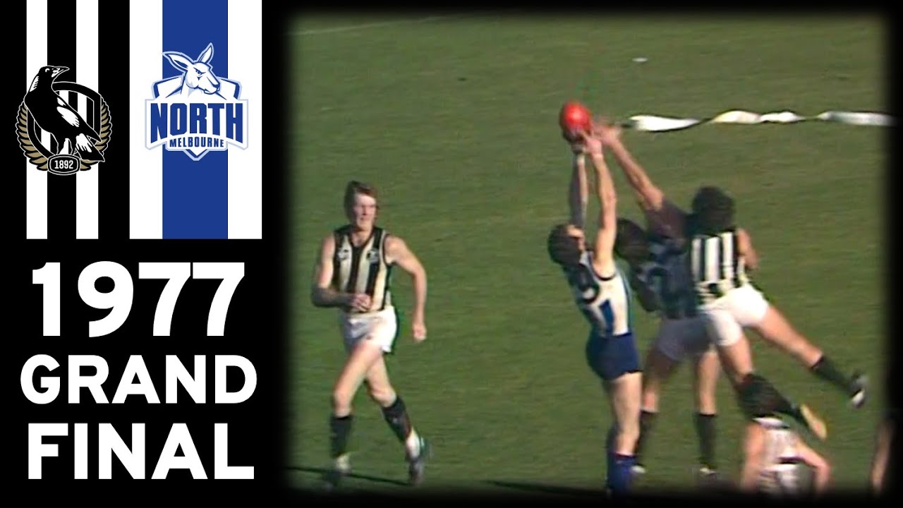 1977 VFL Grand Final - Collingwood Vs North Melbourne (Extended Highlights)
