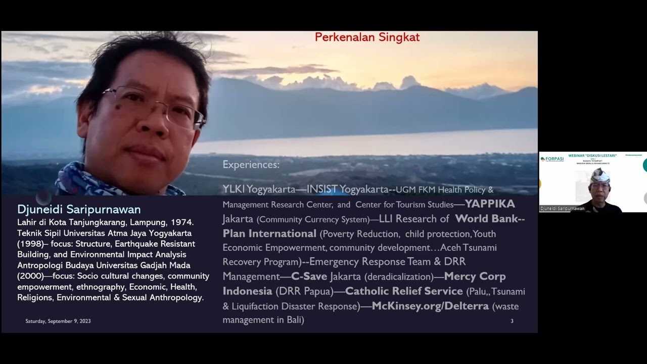 DISKUSI LESTARI SERI 2: BUDAYA 