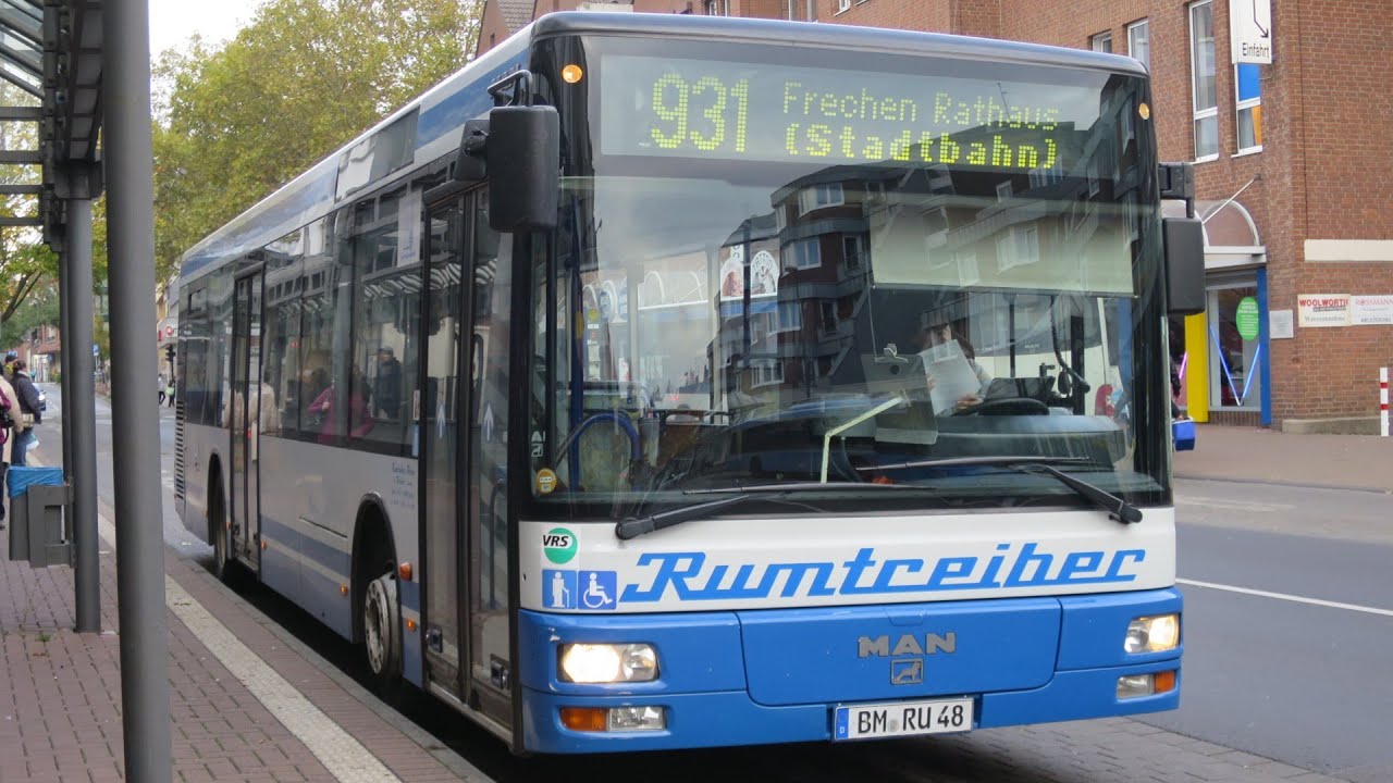 [Sound] Bus MAN NL 263 | BM-RU 48 | Rumtreiber Reisen, Elsdorf (Rhein-Erft-Kreis)