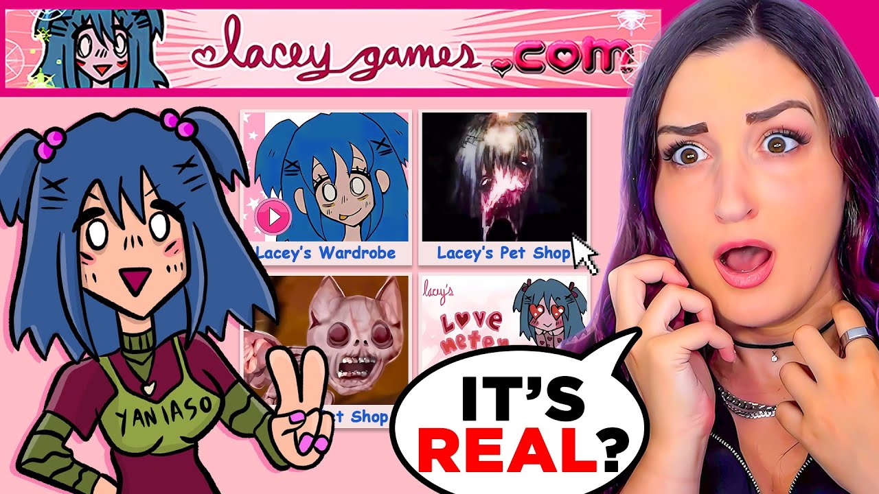 НЕ ПОСЕЩАЙТЕ НАСТОЯЩИЙ laceygames.com (запрещенные в 2004 году флеш-игры Lacey)