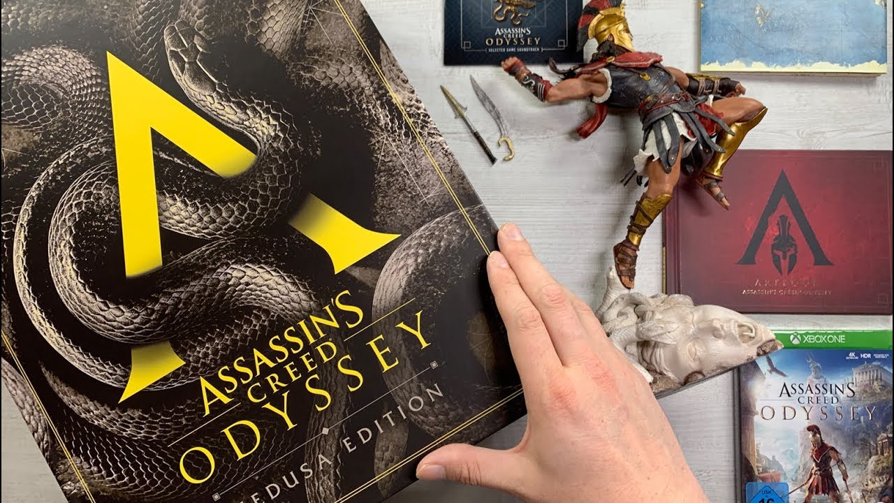 Unboxing the Assassin's Creed Odyssey - Medusa Edition