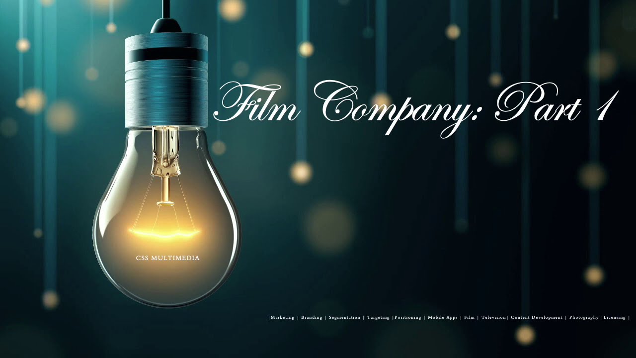 Film Company Part 1