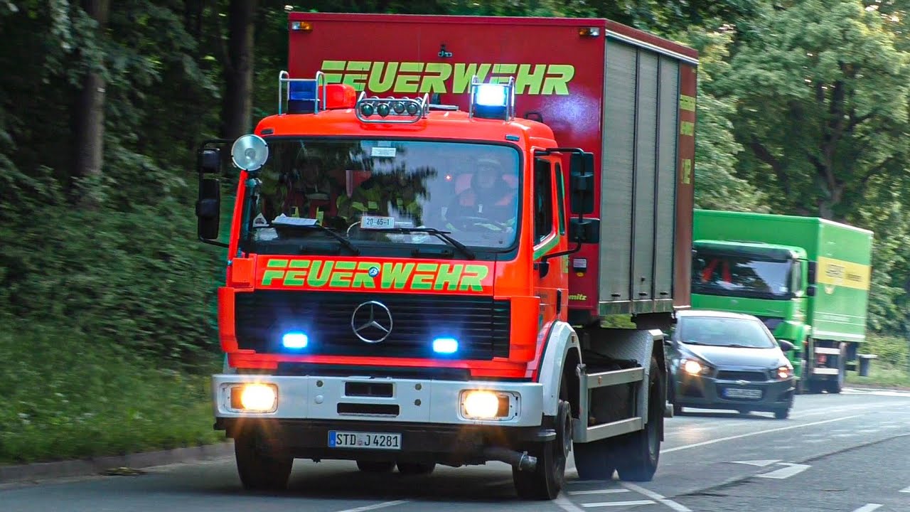 [Großalarm bei Landmaschinenhändler] Traditionsübung 2024 Feuerwehr Stade