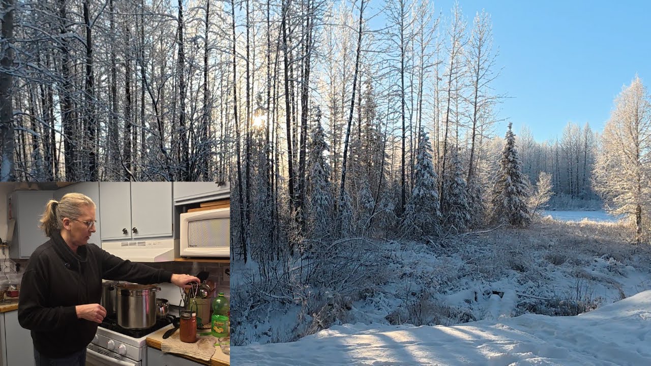 It's -9F Outside! Let's Can Our Summer Tomatoes!