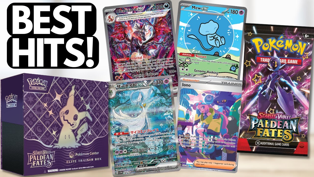 The Best Cards to Pick Up from Paldean Fates