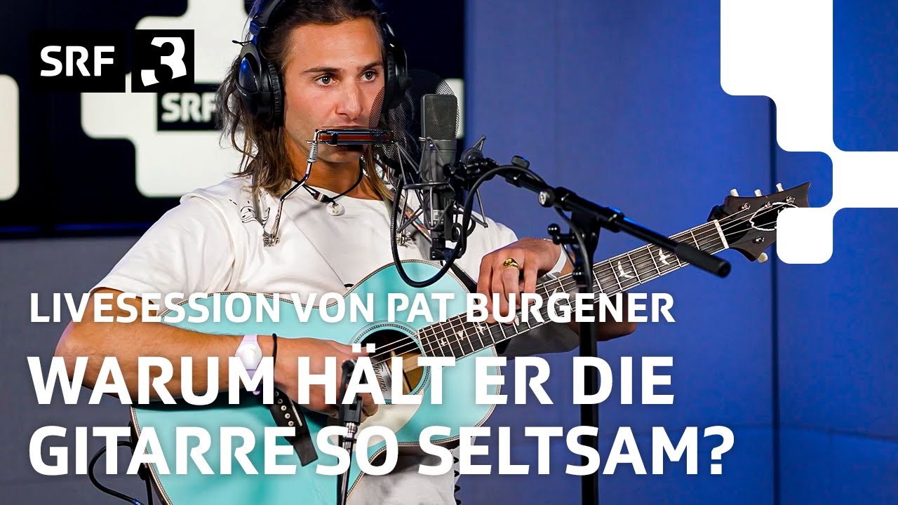 Pat Burgener - «Rolling Backwards» (vom Debütalbum «Pat The Album») | Livesession | SRF 3