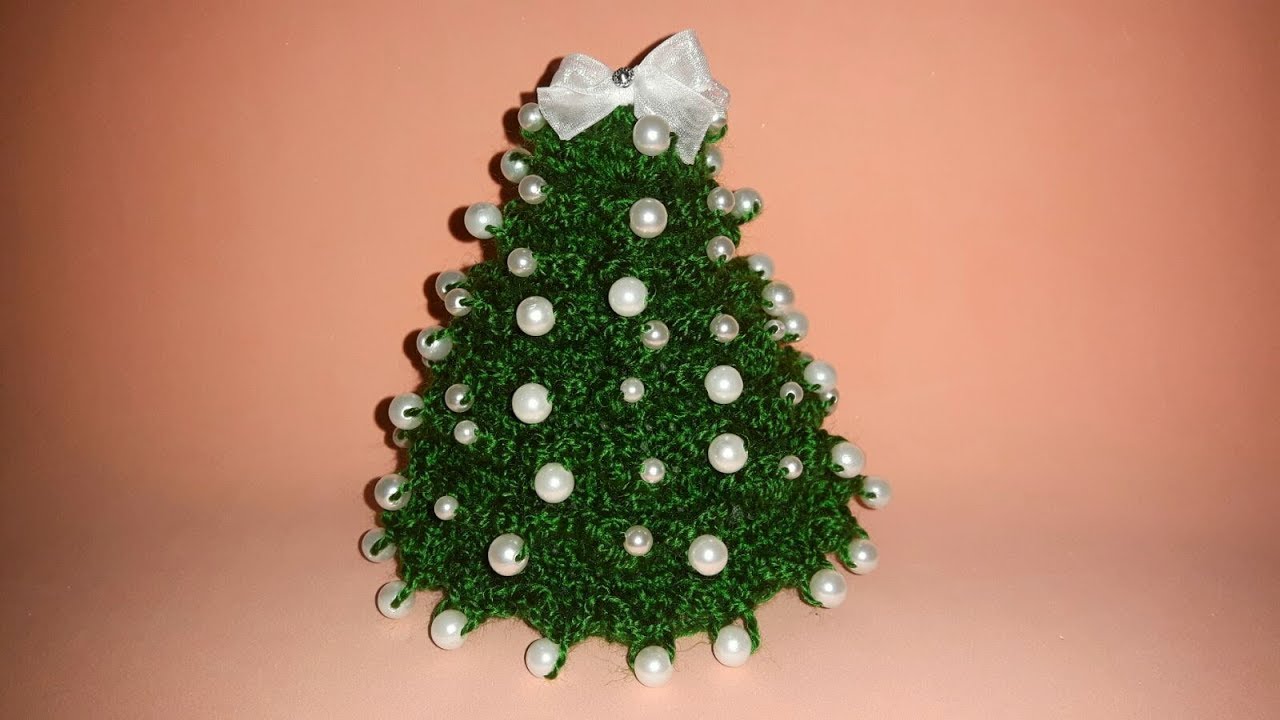 Albero Natale Uncinetto Tutorial 💚🎄 Christmas tree Crochet - Arbol de Navidad - Arvore de Natal