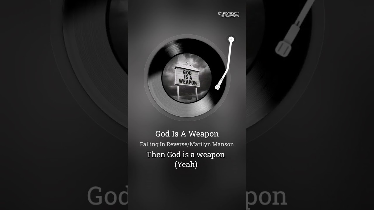 God is a weapon vocal cover
