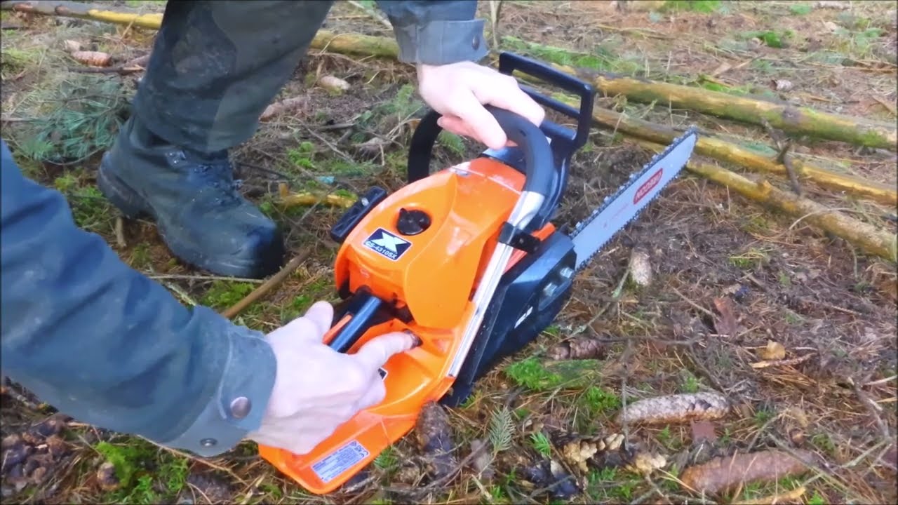Forest job / Těžba slabších smrků- Echo 4310 SX #346