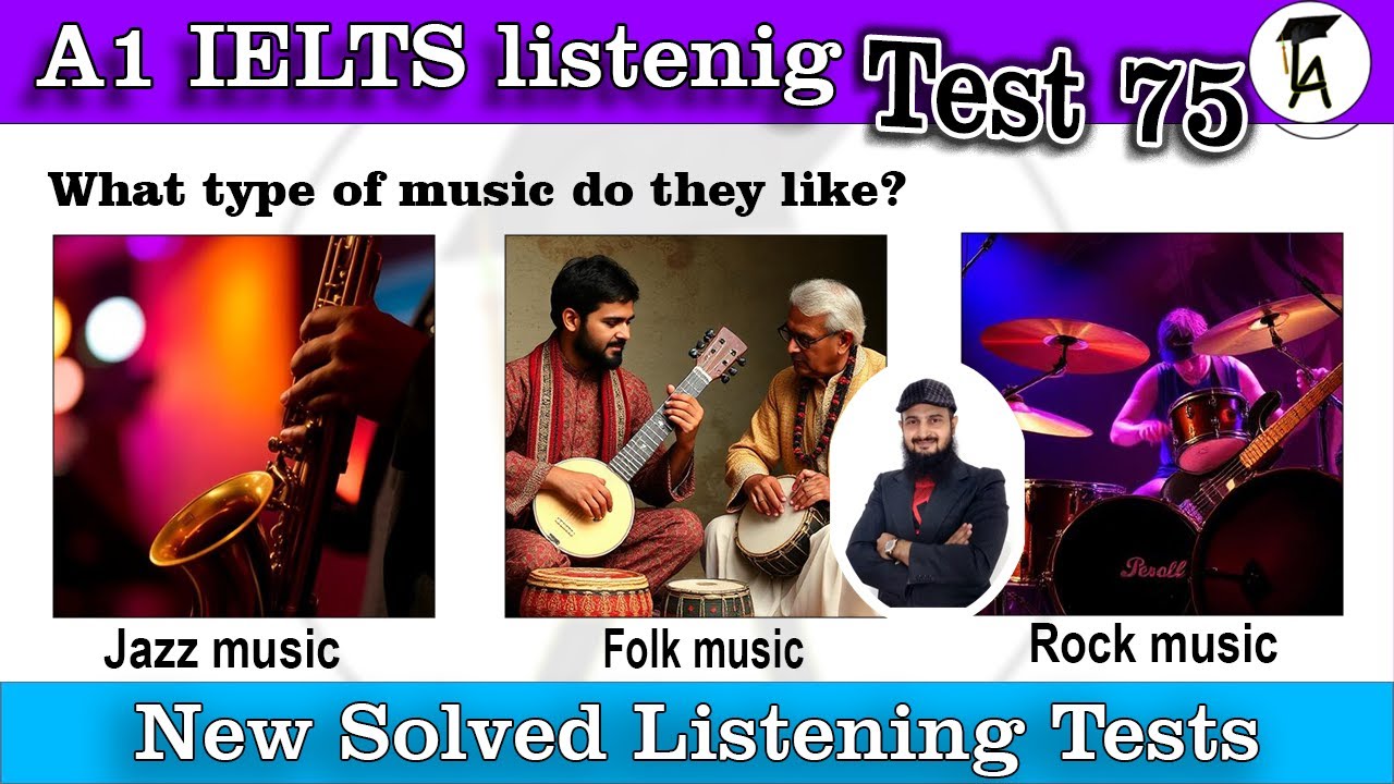 A1 IELTS Life Skills Listening 75 с ответами: Новый тест по аудированию: IELTS UKVITest