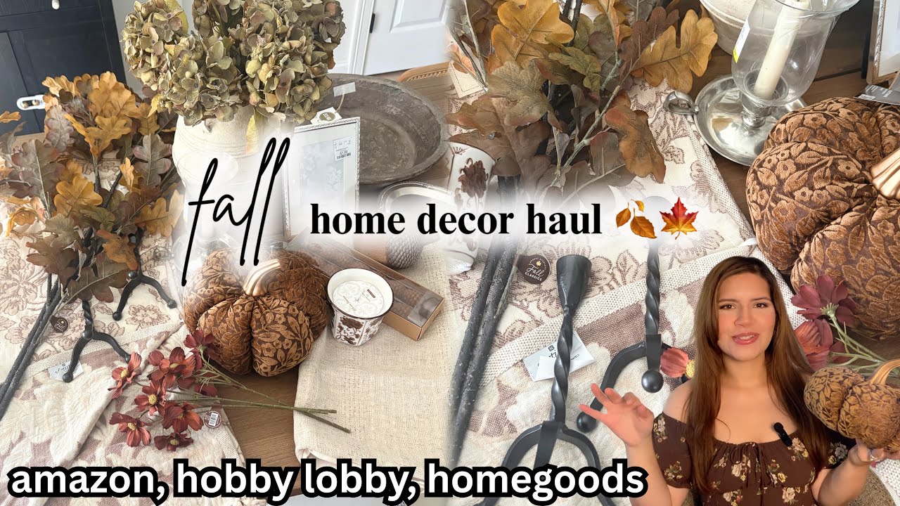 Осенний декор для дома 2026 🍂 | HomeGoods, Hobby Lobby, Amazon и другое