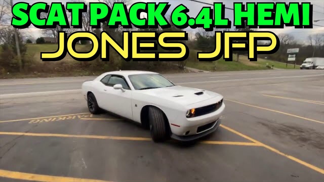 2020 Dodge Challenger Scat Pack 6.4L HEMI DUAL EXHAUST w/ JONES JFP!