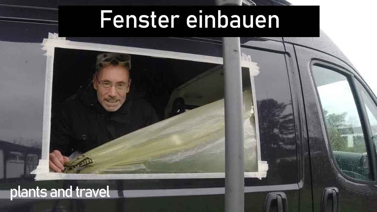 Einbau Dometic S4 Fenster in Schiebetür