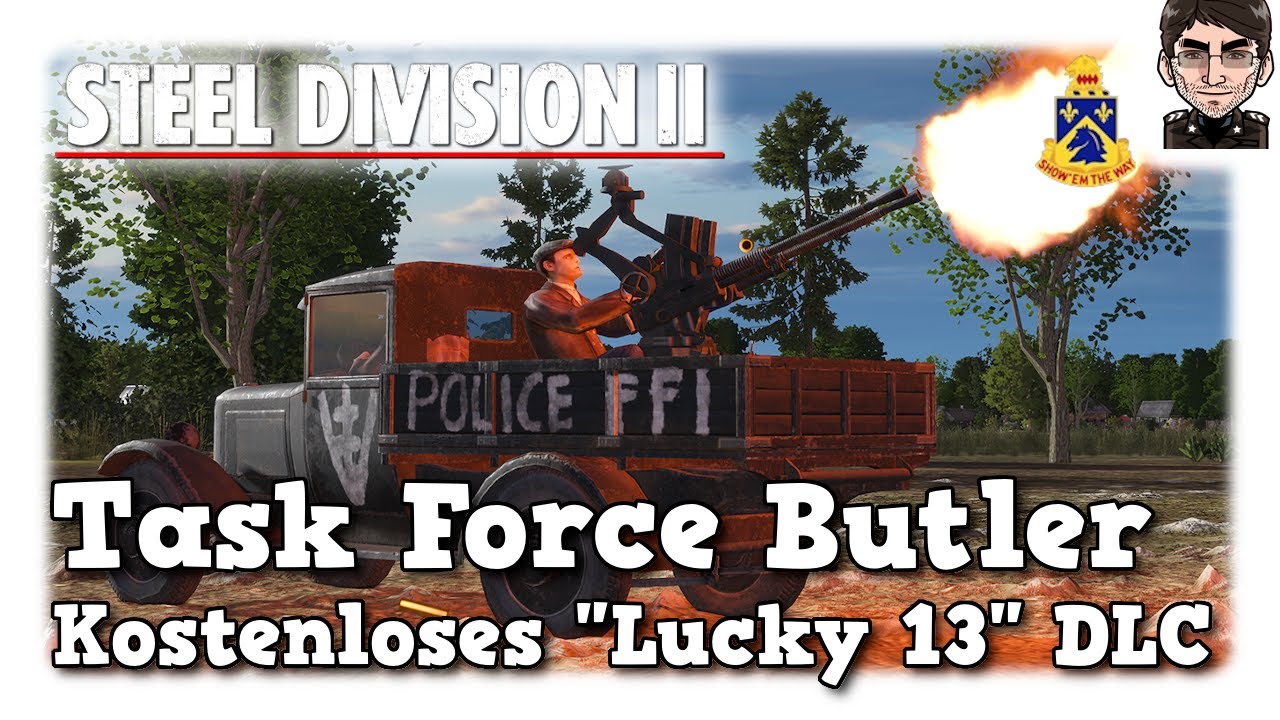 Steel Division 2 - Lucky 13 DLC - Task Force Butler