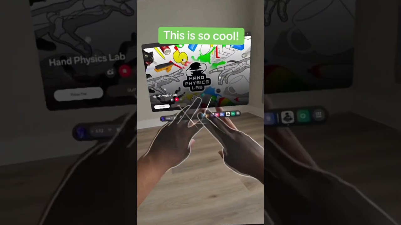ИГРАЮ В VR БЕЗ КОНТРОЛЛЕРОВ! Отслеживание рук в Quest 3! #vr #quest3 #handtracking