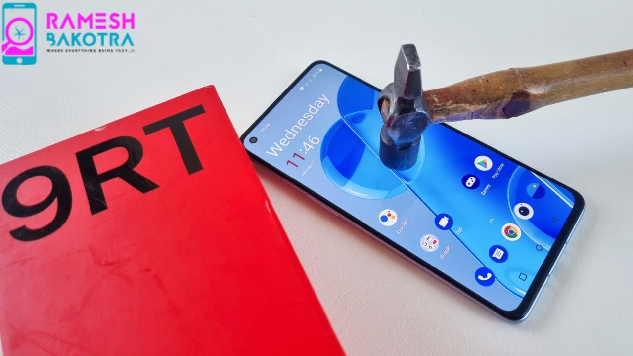 OnePlus 9RT Screen Scratch Test | Gorilla Glass 5 | AMOLED Display