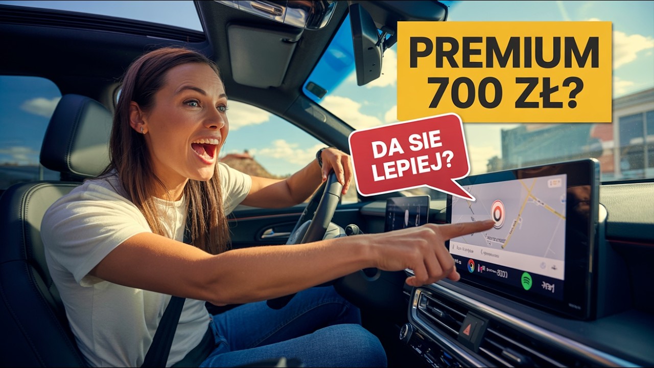 Android Auto i CarPlay w wersji Premium 🚗 CarpodGo T3 Pro – czy warto wydać 700 zł?