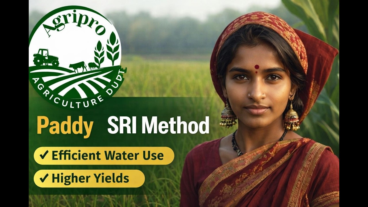 Paddy SRI method | #agripro